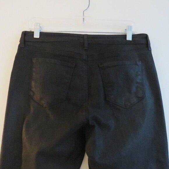 L'AGENCE Midnight Black Ankle Jeans - Picture 12 of 16